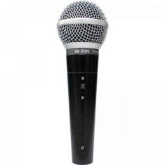 Microfone De Mão Leson Ls50 Dinâmico Preto