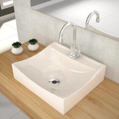 Kit Cuba Q440 com Torneira Luxo 1195 Metal 1/4 Volta Compace