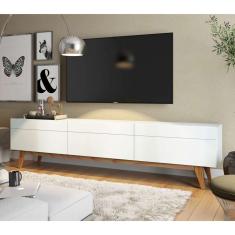 Rack Classic I 3 gv Branco Acetinado 218 cm