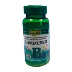 Vitamina Complexo B Unilife 60 Comprimidos De 500mg