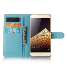 Capa carteira Lenovo Vibe P1, capa carteira flip de couro PU premium com compartimento para cartão, suporte e fecho magnético [capa interior TPU à prova de choque] compatível com Lenovo Vibe P1