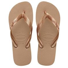 Chinelo Top, Havaianas, Adulto Unissex, Rose Gold, 41/42
