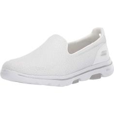 Tênis feminino Skechers Go Walk 5-15901, Branco, 6