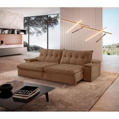 Sofá Lua Veludo 02 Módulos 120 Cm B25cm Meu Sofá Online B016 Veludo Marrom