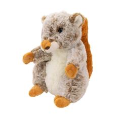 Esquilo De Pelúcia 21 Cm Realista Fofytoys