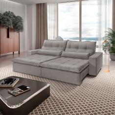 Sofá Grecia Veludo 02 Módulos De 90cm B25cm Meu Sofá Online B026 Veludo Prata