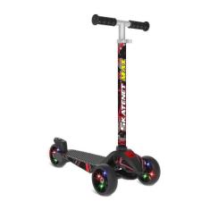 Patinete Skatenet Max Com Led Ajustável Black - Bandeirante