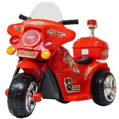 Mini Moto Elétrica Triciclo Criança Infantil Bateria 6V Importway BW00