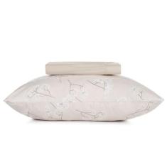 Jogo de Lençol Altenburg Simples Malha 100% Solteiro 2 Peças 88x188x30