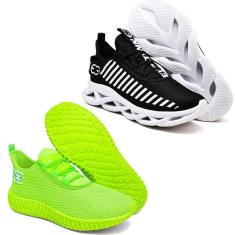 2 Tênis Masculino Evoltenn Easy Modelos Diferentes-Masculino