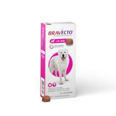 Bravecto® Cães 1400mg - Antipulgas e Carrapatos - Cães de 40 a 56kg - 1 Comp. Mastigável - MSD Saúde Animal