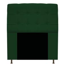 Cabeceira Estofada Mel 90 Cm Solteiro Suede Verde