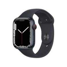 Apple Watch Series 7 45Mm Caixa Meia-Noite - Alumínio Gps + Cellular P