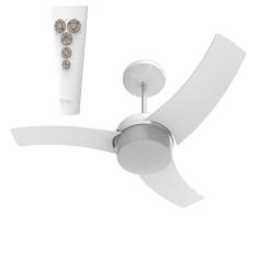 Ventilador Teto Aliseu Wave Branco Com Controle Remoto 220V