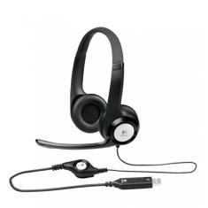 Head Fone USB com microfone e controle de volume Logitech - H390