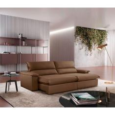 Sofá Filadélfia Veludo 02 Módulos 90cm B25cm Meu Sofá Online B016 Veludo Marrom