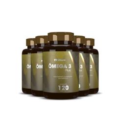 5x omega 3 plus epa+dha 120caps tr store, ômega 3