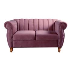 Namoradeira Realeza Sofá Chesterfield Decoração Vintage Colonial - Bel