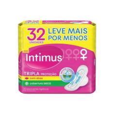 Absorvente Externo Tripla Proteção Seca com Abas 32 Unidades - Intimus