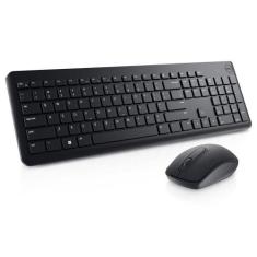Teclado e Mouse Sem Fio Dell KM3322W, USB, ABNT2, Preto - 580-BBBB, Pr