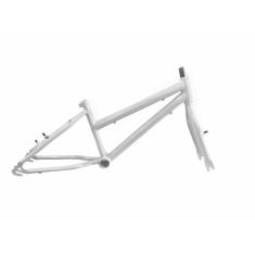 Quadro Bicicleta de Alumínio Aro 24 Infantil Wendy, Prata