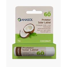 Anasol Protetor Solar Labial FPS 60 Coconut - 5 g