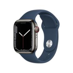 Apple Watch Series 7 41mm GPS + Cellular Grafite-Unissex