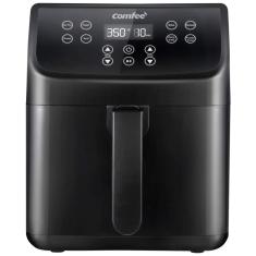Fritadeira Elétrica AirFryer 5.5L com Painel Digital e Cesto Antiaderente, , , 110v, COMFEE CFY55T6ABB, Preto