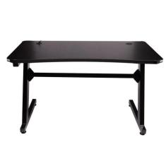 Mesa Gamer LED Pelegrin PEL-007P Preta Metal e MDF