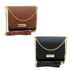 Bolsa Feminina Transversal Bag Mulher Balada Pequena Alça Corrente Lis