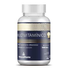Multivitamínico de A-Z com 60 cápsulas - Naturalmania