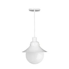 Pendente Colonial São Paulo Antigo 728 em Aço com Globo de Vidro Leito