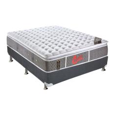 Conjunto Box-ColchãoCastor Pocket Oxygen + Cama Casal 138