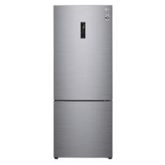 Refrigerador Inverse LG de 02 Portas Frost Free com 451 Litros Platinum Inox - GCB569NLL