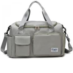 Bolsa Mala com Porta Tênis Lorben Impermeável Unissex Alça Regulável A