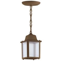 Kit 10 Pendente Beirado Externo Retro Vintage  Marrom Alz15