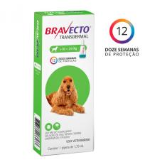 Antipulgas e Carrapatos Transdermal MSD para Cães 10 a 20kg Bravecto