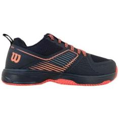 Tênis Wilson Ace 3.0 Clay Court Feminino Preto Coral-Feminino