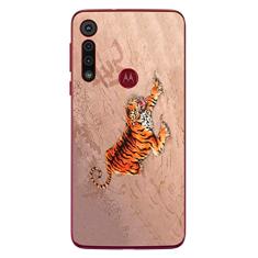 Capa Adesivo Skin243 Verso Para Motorola Moto G8 Play
