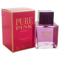 Karen Low Pure Pink Eau de Parfum Spray para mulheres, 100 ml