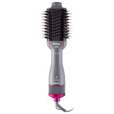 Escova Secadora Philco Advance PES25SR com Cabo Giratório Bivolt 1300W - Cinza e Rosa