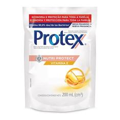 Sabonete Líquido Antibacteriano para as Mãos Protex Nutri Protect Vitamina E 200ml