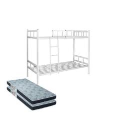 Beliche Em Aço Tubolar C/ 2 Colchões D28 Alojamento, Pousada - JB MOVE