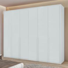Guarda-roupa 6 Portas 6 Gavetas 100% Mdf Detroid