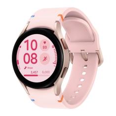 SAMSUNG Relógio inteligente Galaxy Watch FE 40 mm LTE AI com rastreamento de fitness, sensor BIA, zonas HR personalizadas, monitor de frequência cardíaca, monitor de sono, 2024, ouro rosa [versão dos