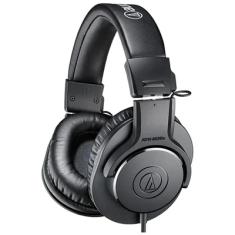 Headset Profissional Monitor De Estúdio Fone De Ouvido Audio-technica M-series Ath-m20x