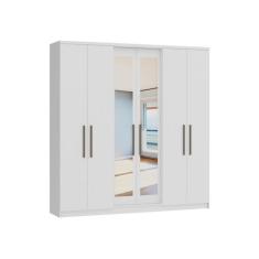 Guarda Roupa Casal 6 Portas 2 Gavetas SONATA 3271A - Móveis Castro COM