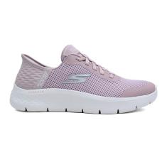 Tênis Esportivo Skechers Go Walk Flex Grand Entry Rosa Claro Feminino SKECHERS-Feminino