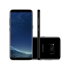Smartphone Samsung Galaxy S8 64Gb Preto 4G - 4G Ram Tela 5.8 Câm. 12Mp