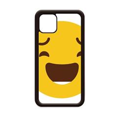 Capa Laugh Cry Yellow Cute Online Chat Happy para iPhone 12 Pro Max para Apple Mini Mobile Case Shell
